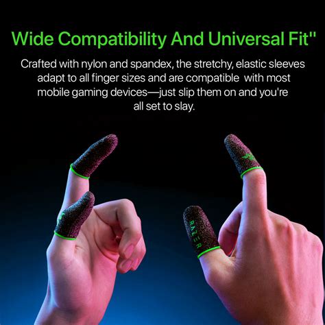 finger sleeve for gaming
